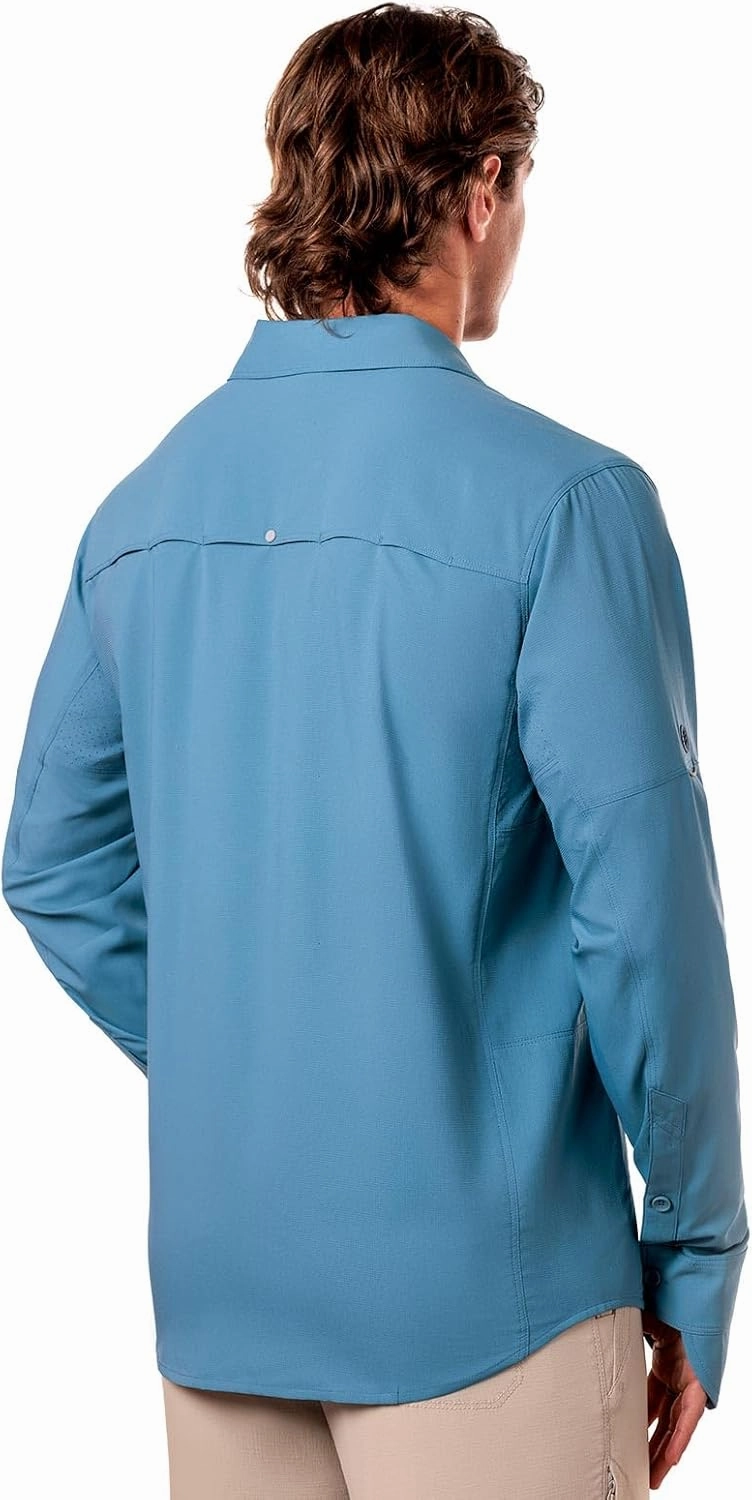 Coolibar UPF 50  Men’s Nassau Fishing Shirt - Sun Protective