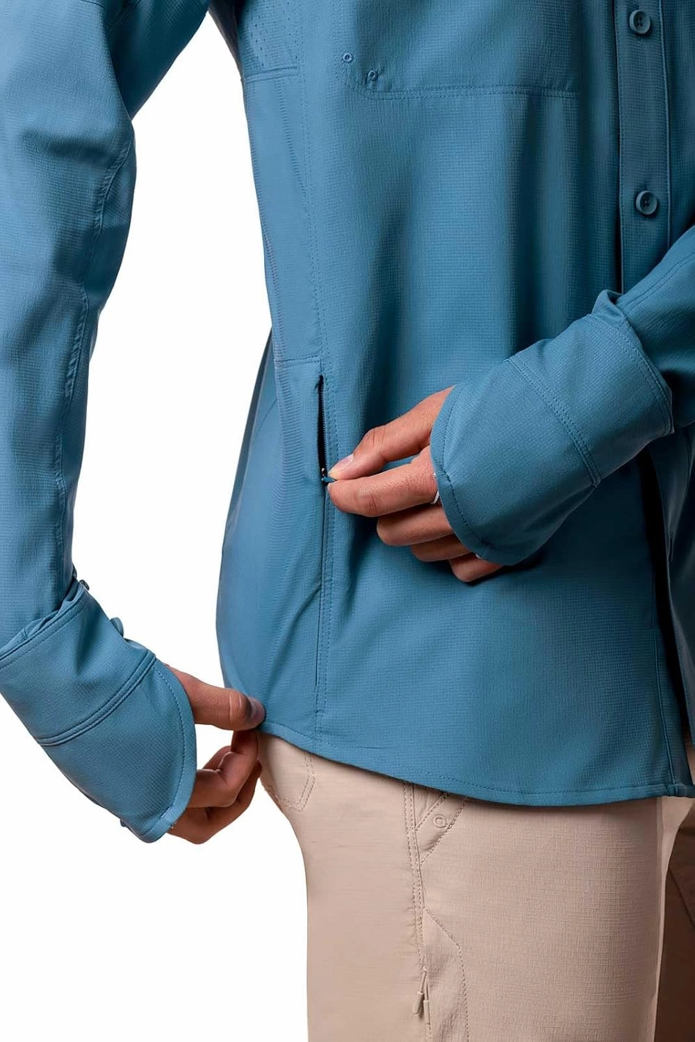 Coolibar UPF 50  Men’s Nassau Fishing Shirt - Sun Protective
