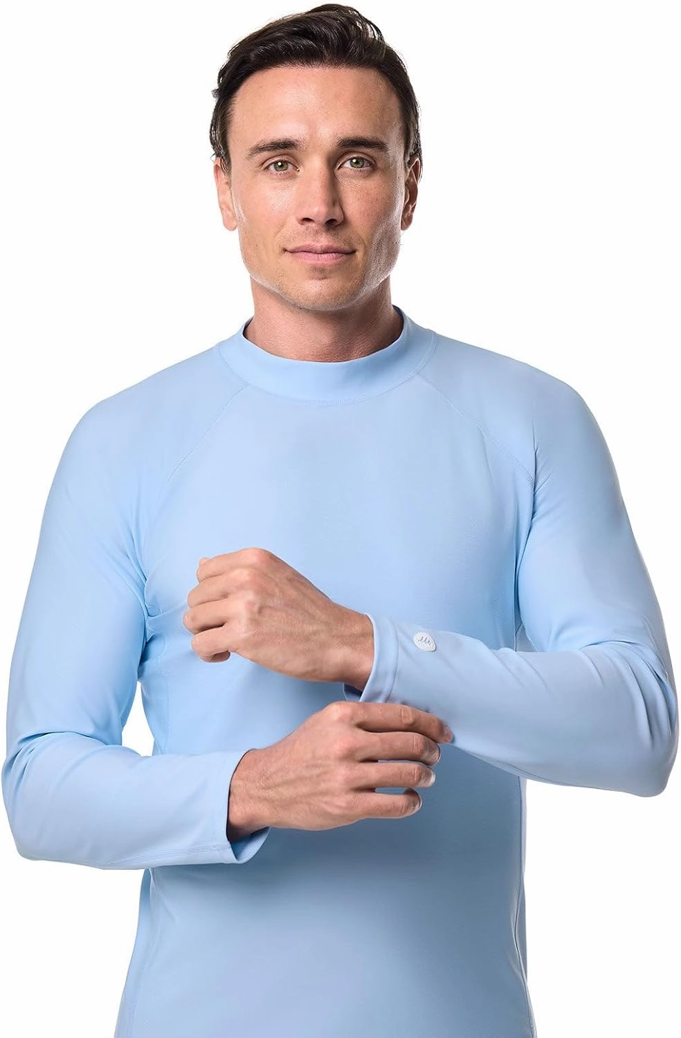 Coolibar UPF 50  Men's Tulum Long Sleeve Surf Rash Guard - Sun Protective