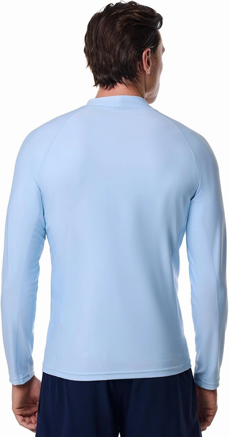 Coolibar UPF 50  Men's Tulum Long Sleeve Surf Rash Guard - Sun Protective