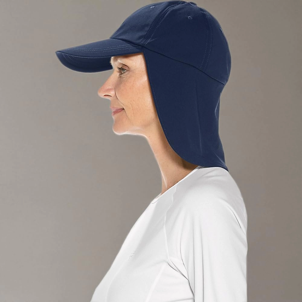 Coolibar UPF 50  Men's Women's Hayden Chlorine Resistant All Sport Hat - Sun Protective