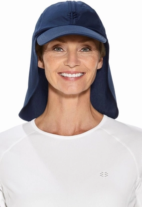 Coolibar UPF 50  Men's Women's Hayden Chlorine Resistant All Sport Hat - Sun Protective