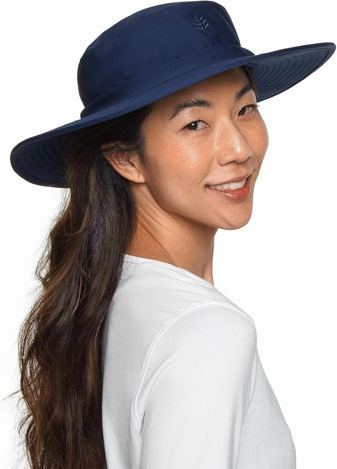 Coolibar UPF 50  Women's Brighton Chlorine Resistant Bucket Hat - Sun Protective