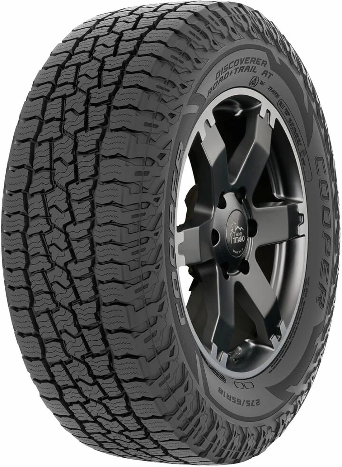 Cooper Discoverer Road and Trail AT All-Terrain Tire, 265/50R20 XL 111V, Set of 1