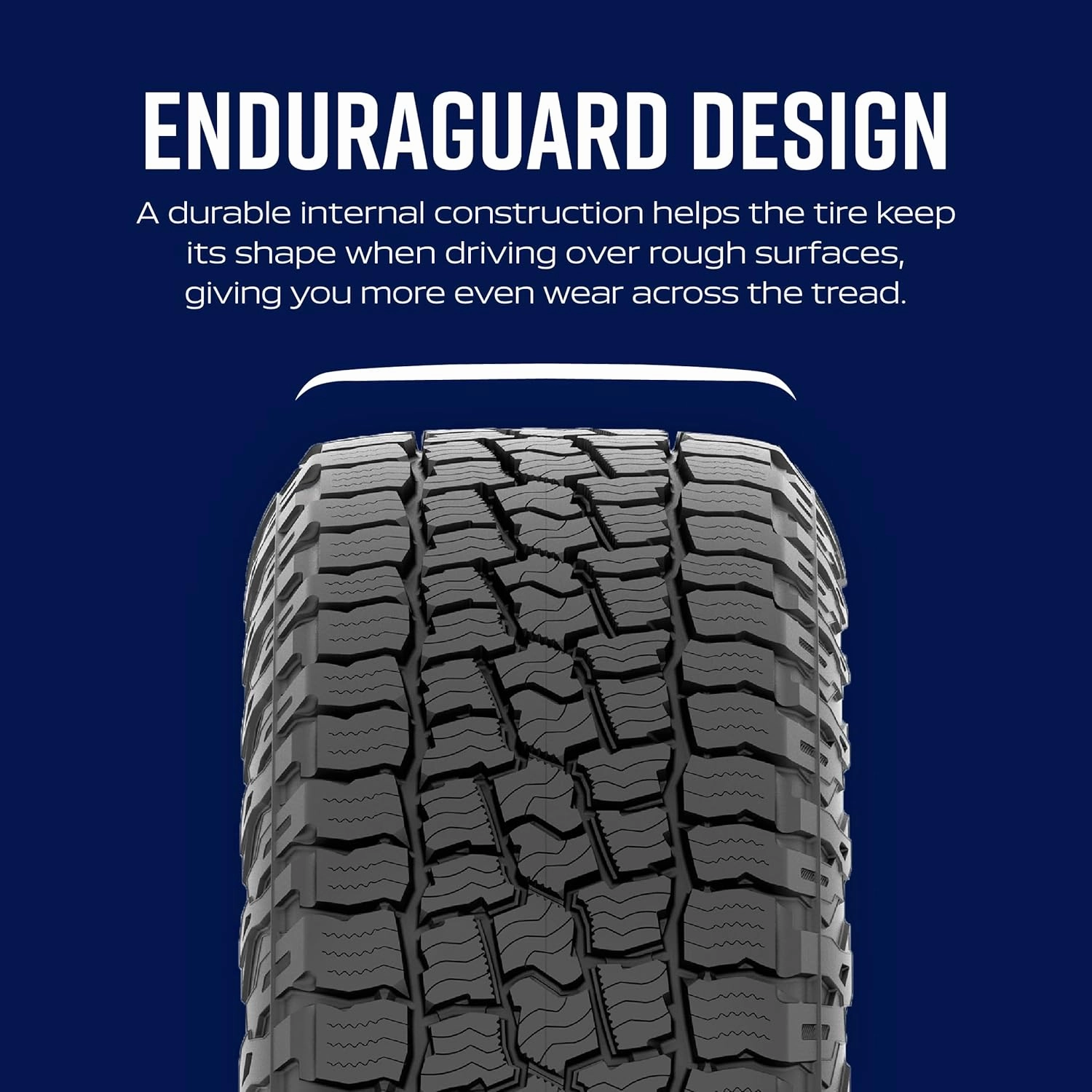 Cooper Discoverer Road and Trail AT All-Terrain Tire, 265/50R20 XL 111V, Set of 1
