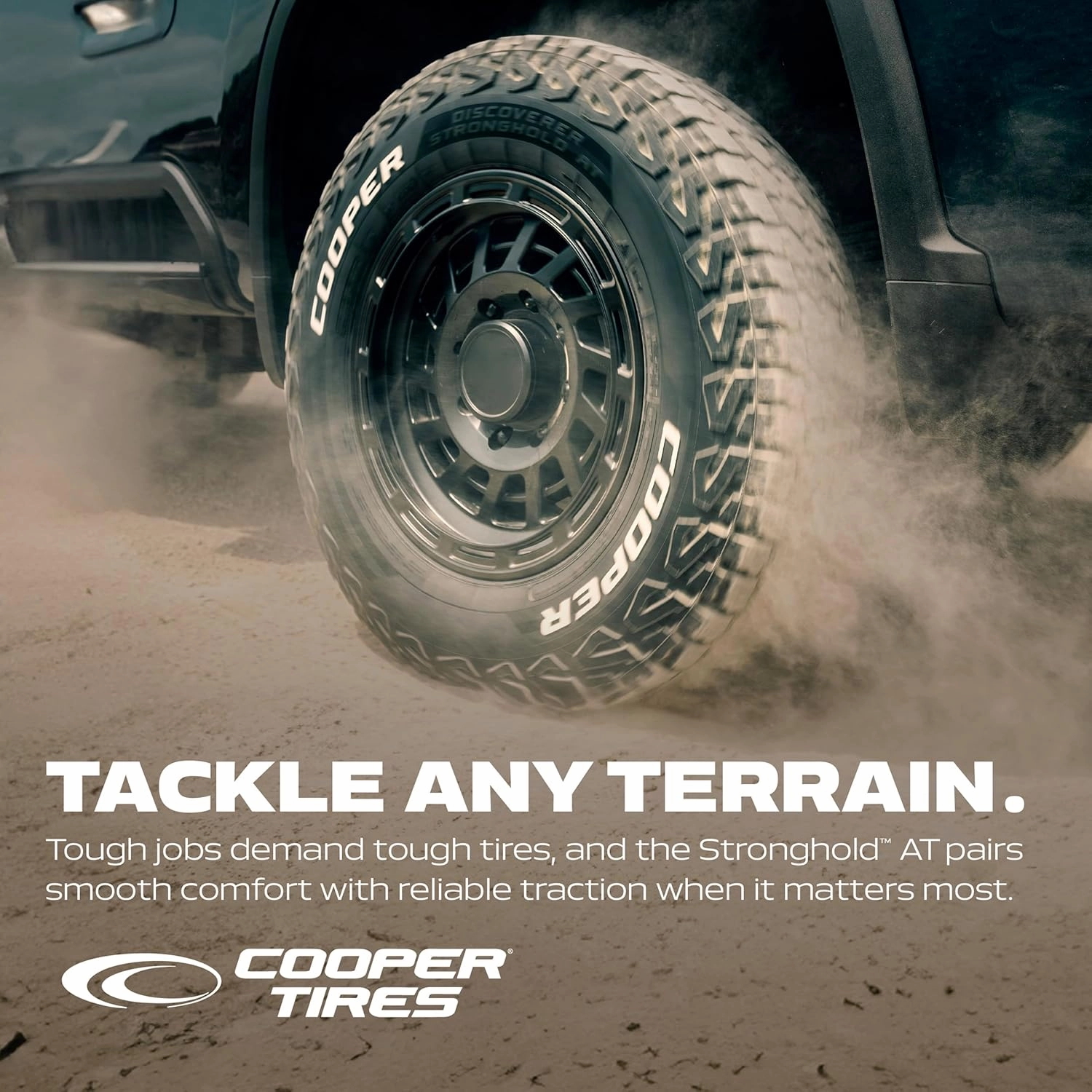 Cooper Discoverer Stronghold AT All-Terrain Tire, LT265/75R16, Set of 1
