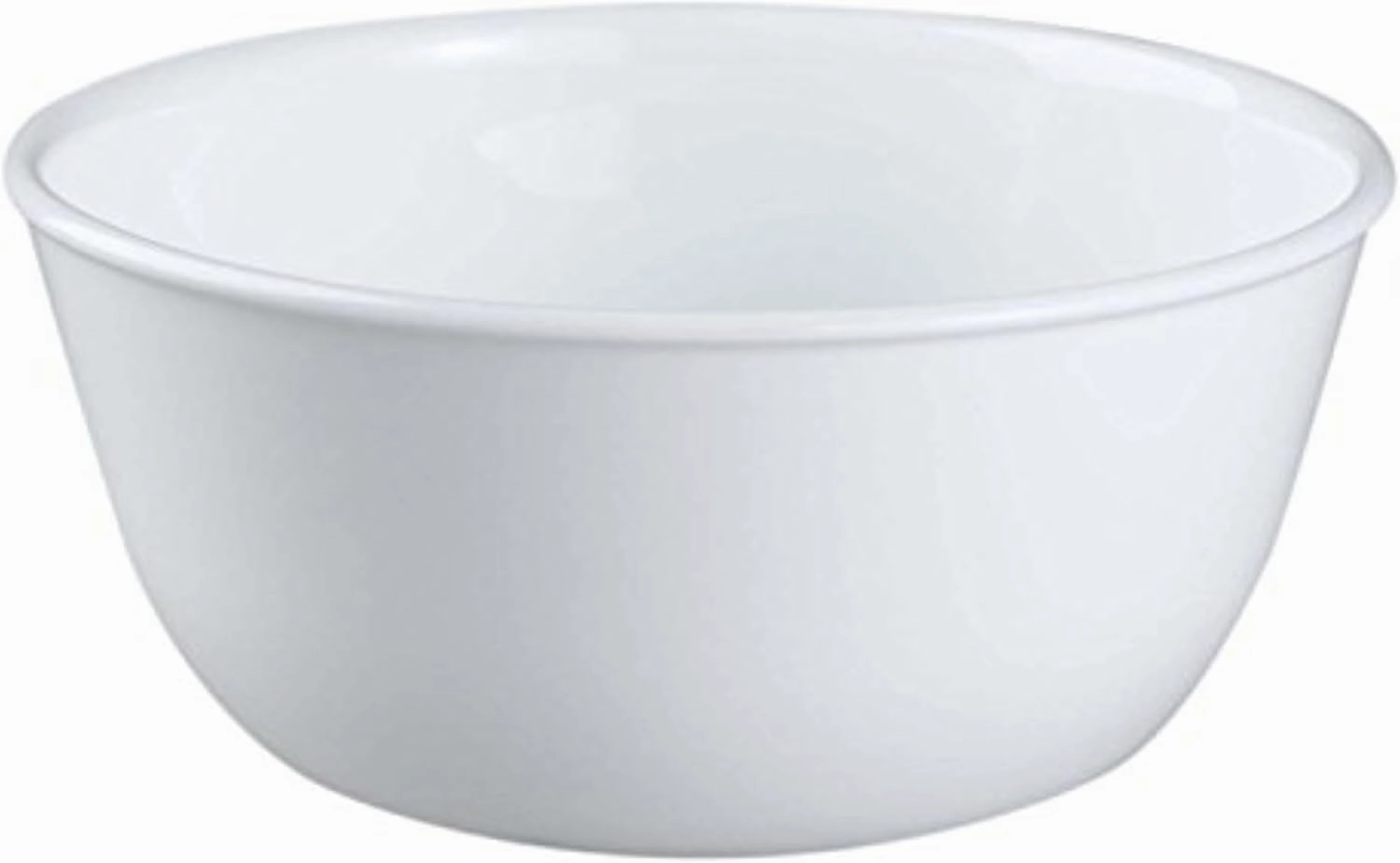 Corelle 3138 28 oz Vitrelle Glass Winter Frost White Noodle Bowl, Pack of 3
