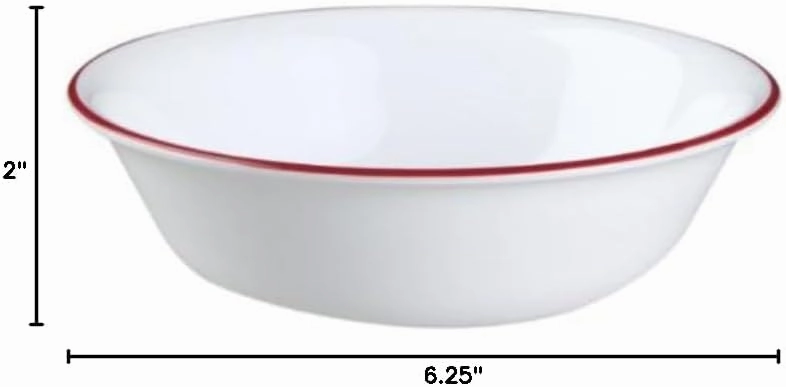 Corelle Glass Bandhani 18-Ounce Bowl Set (6-Piece)