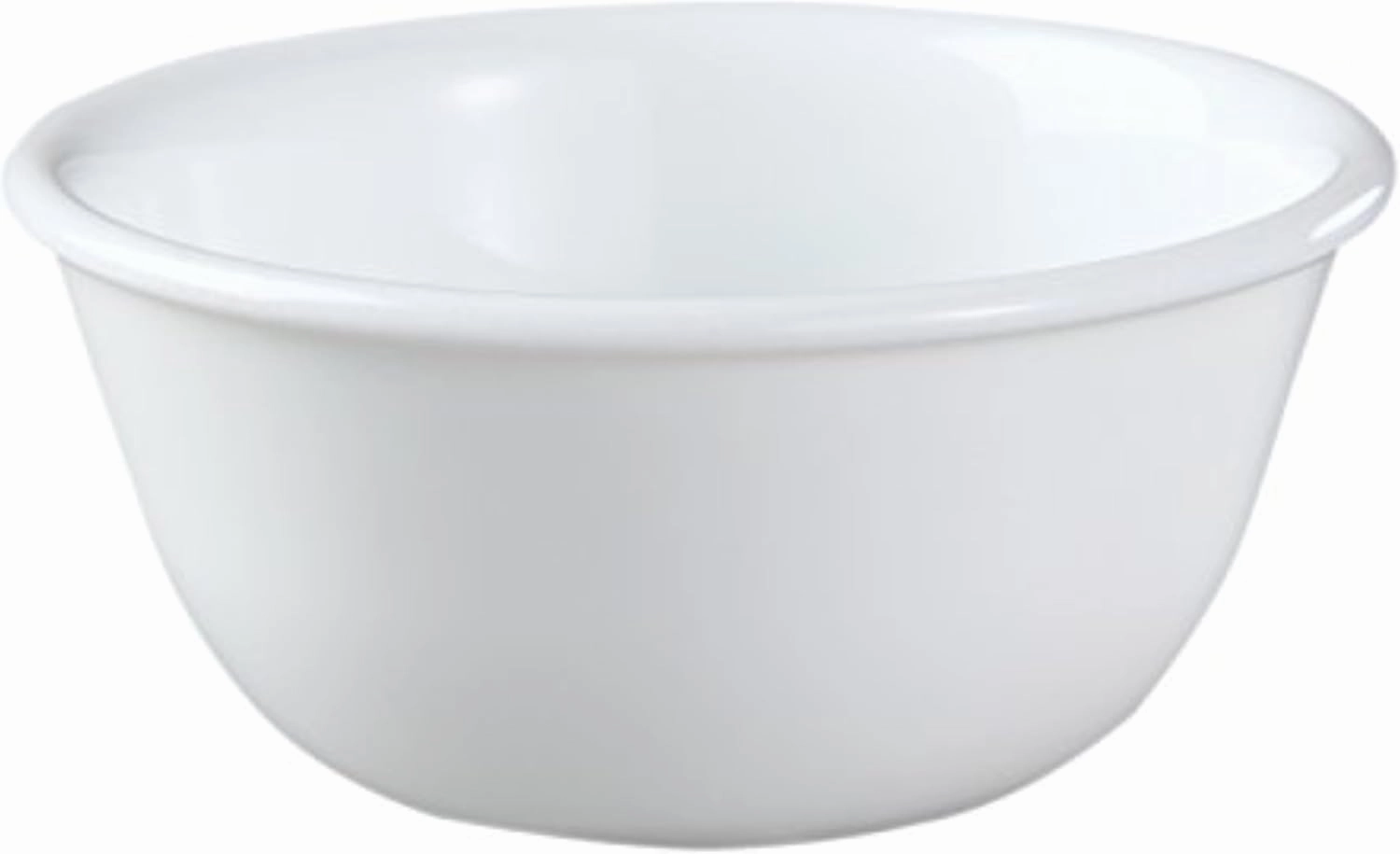 Corelle Vitrelle Glass Winter Frost Ramekin Bow, Pack of 6, White. Dimensions - 3.75" Diameter 1.75" High, Capacity - 6 oz