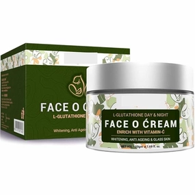 Cream for Day-Night Skin Whitening, Anti-Ageing and Glass Skin, Enrich with Vitamin C-50 gm (50 gm)