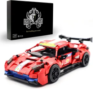 Creator Speed Red Racing Car Set,Building Blocks Kit Set Adult Truck Model Toy for Boy(826PCS)