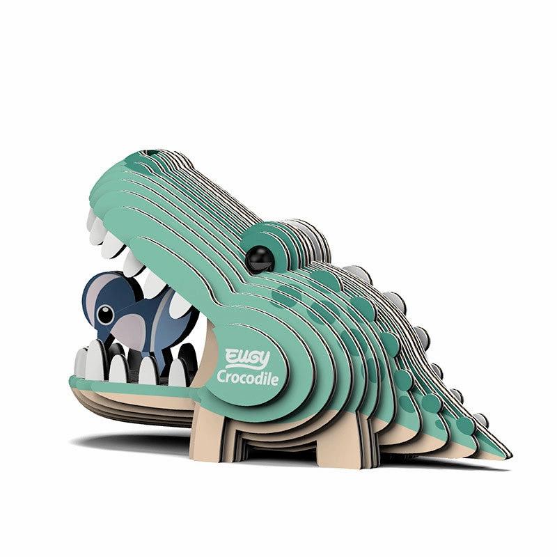 Crocodile 3D Model Kit