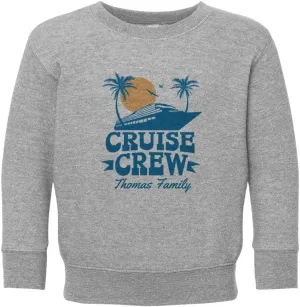 Cruise Crew Thomas Family Kids Sweatshirt Toddler
