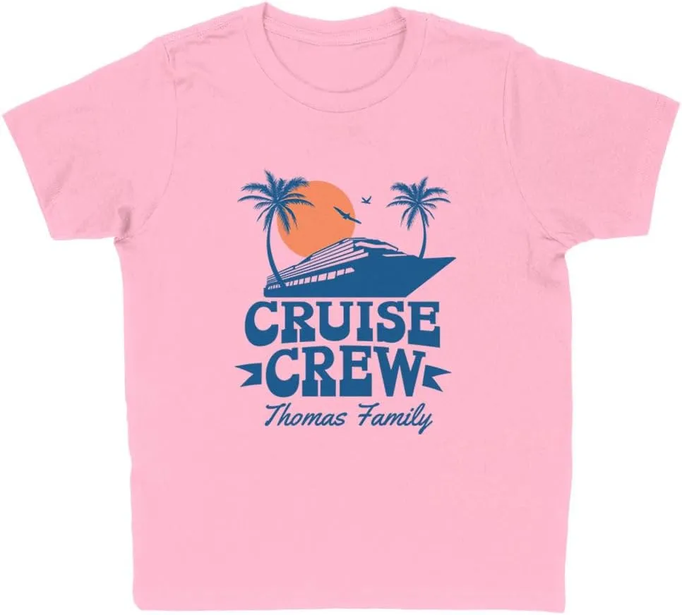Cruise Crew Thomas Family Kids T-Shirt Youth