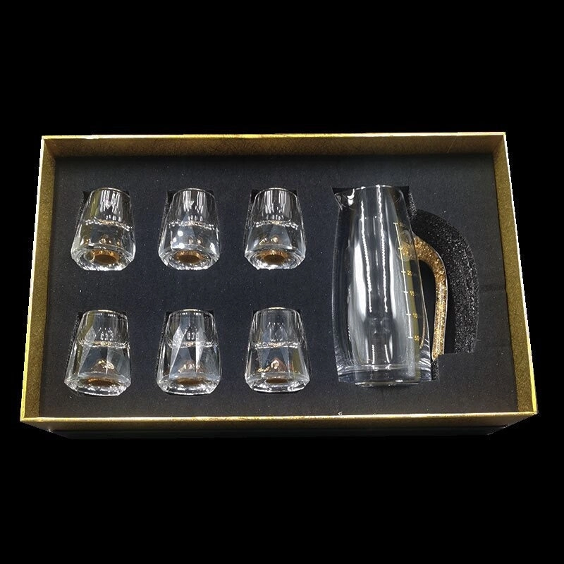 Crystal Wine Dispenser Set