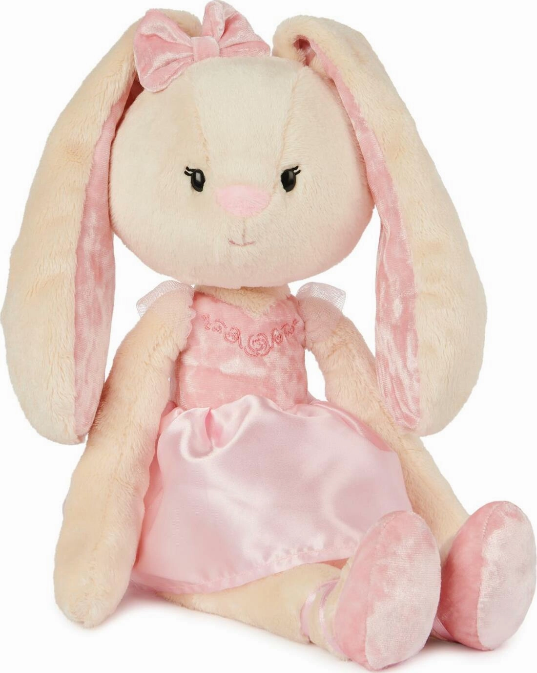 Curtsy The Ballerina Bunny Take-Along Friend - 15 In