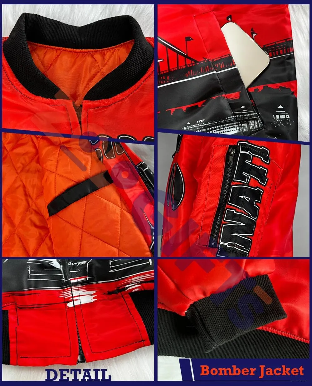 Custom Bomber Jacket City And State Style Personalized Name Number Zip Up Varsity Baseball Jacket For Men Women