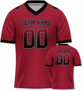 Custom Football Jersey,Football Sports Shirt for Men,Personalized Team Name Number,Football Fans Custom Gifts,S-5XL