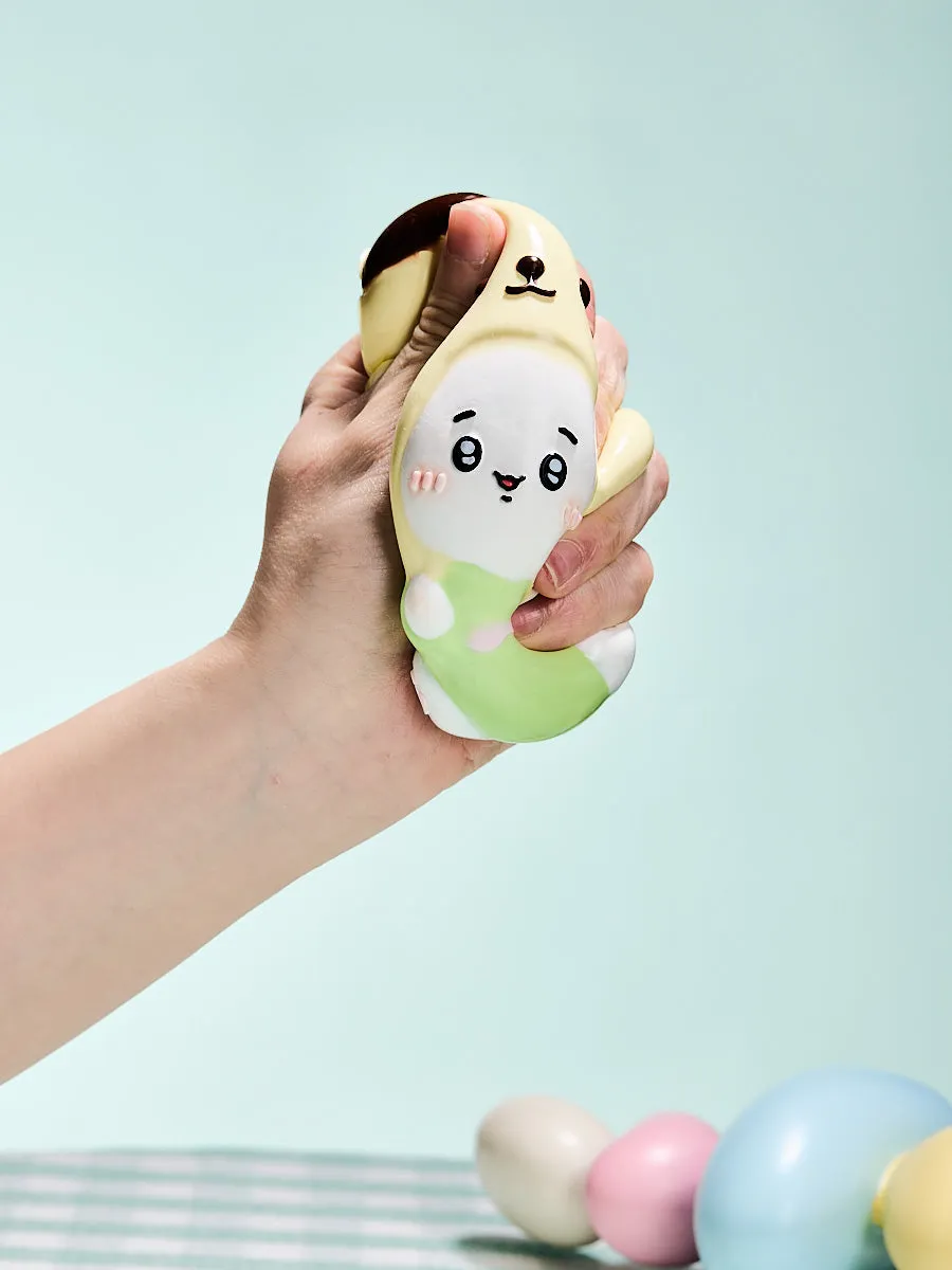 Cute Bunny with Hat Squeeze Toys