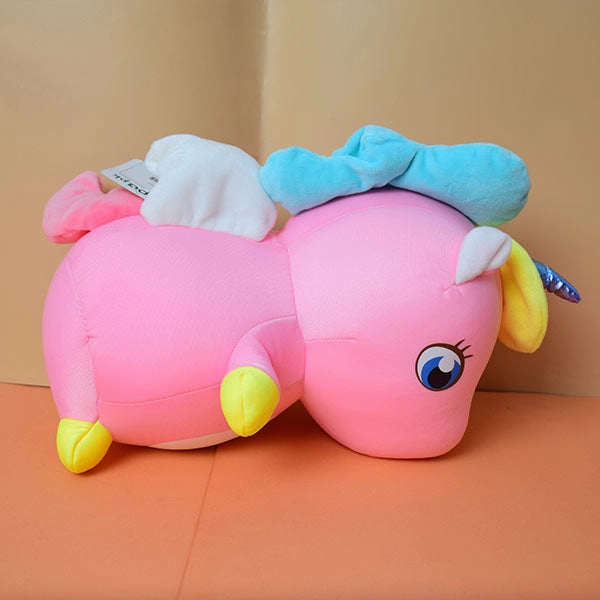 Cute Angel Unicorn Doll Stuffed Toys with Pony Sleeping Doll Birthday Gifts Living Room Decorations.
