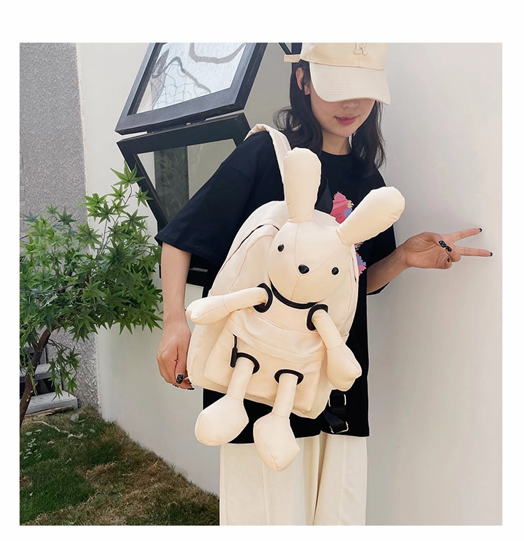 Cute Bunny Doll Backpack