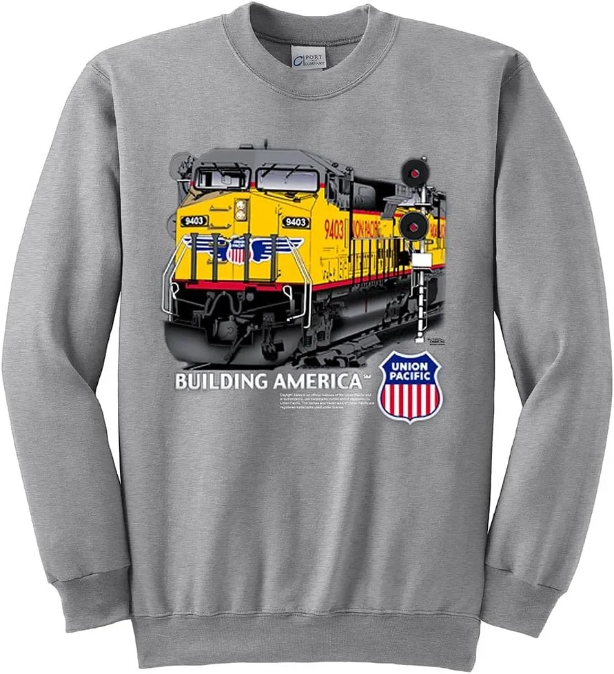Daylight Sales Union Pacific Building America C44-9W Authentic Railroad Sweatshirt [20005]