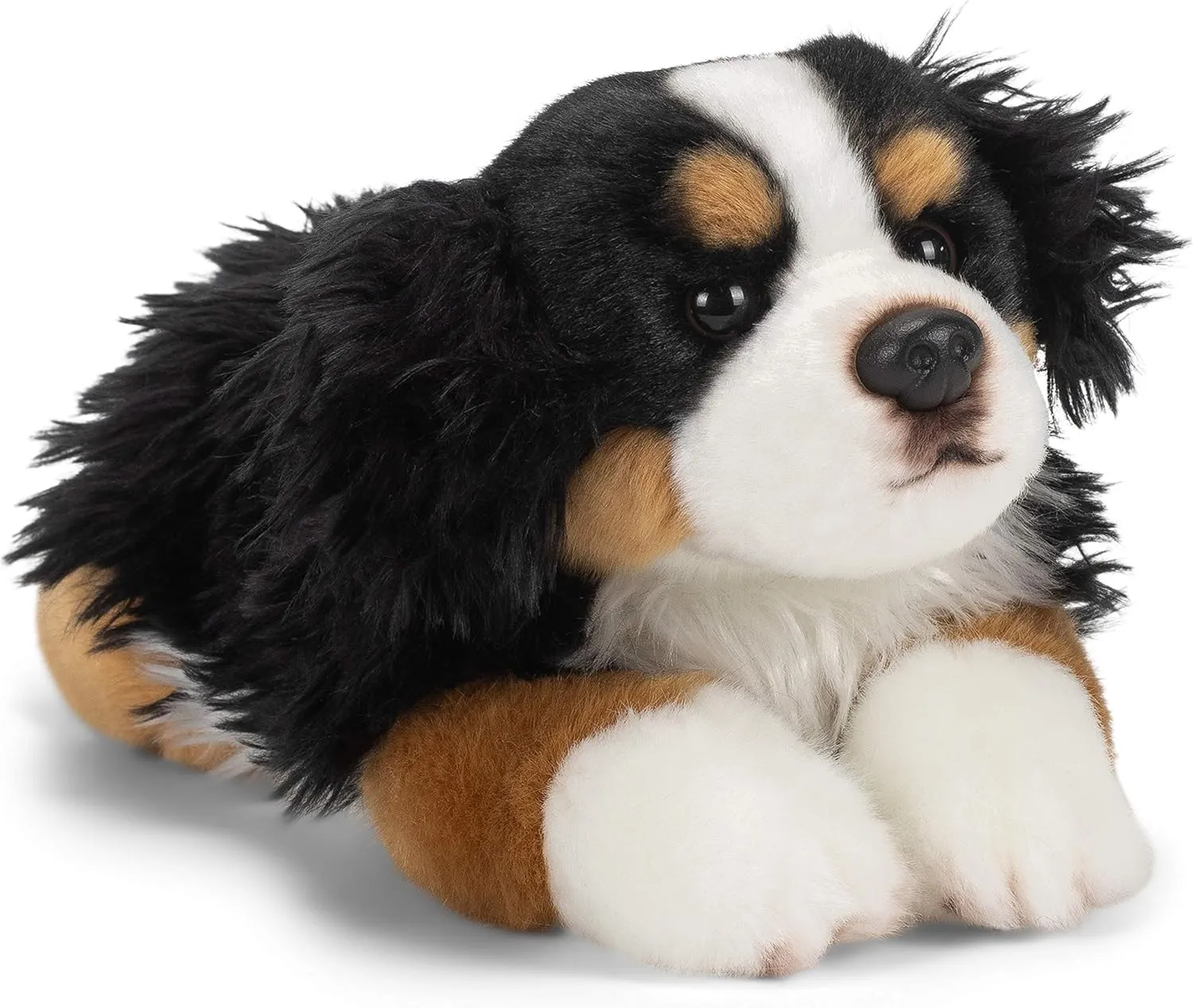 DEMDACO Bernese Mountain Dog Black and Tan 10 inch Children's Soft Plush Stuffed Animal Toy