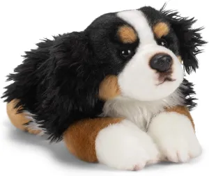 DEMDACO Bernese Mountain Dog Black and Tan 10 inch Children's Soft Plush Stuffed Animal Toy