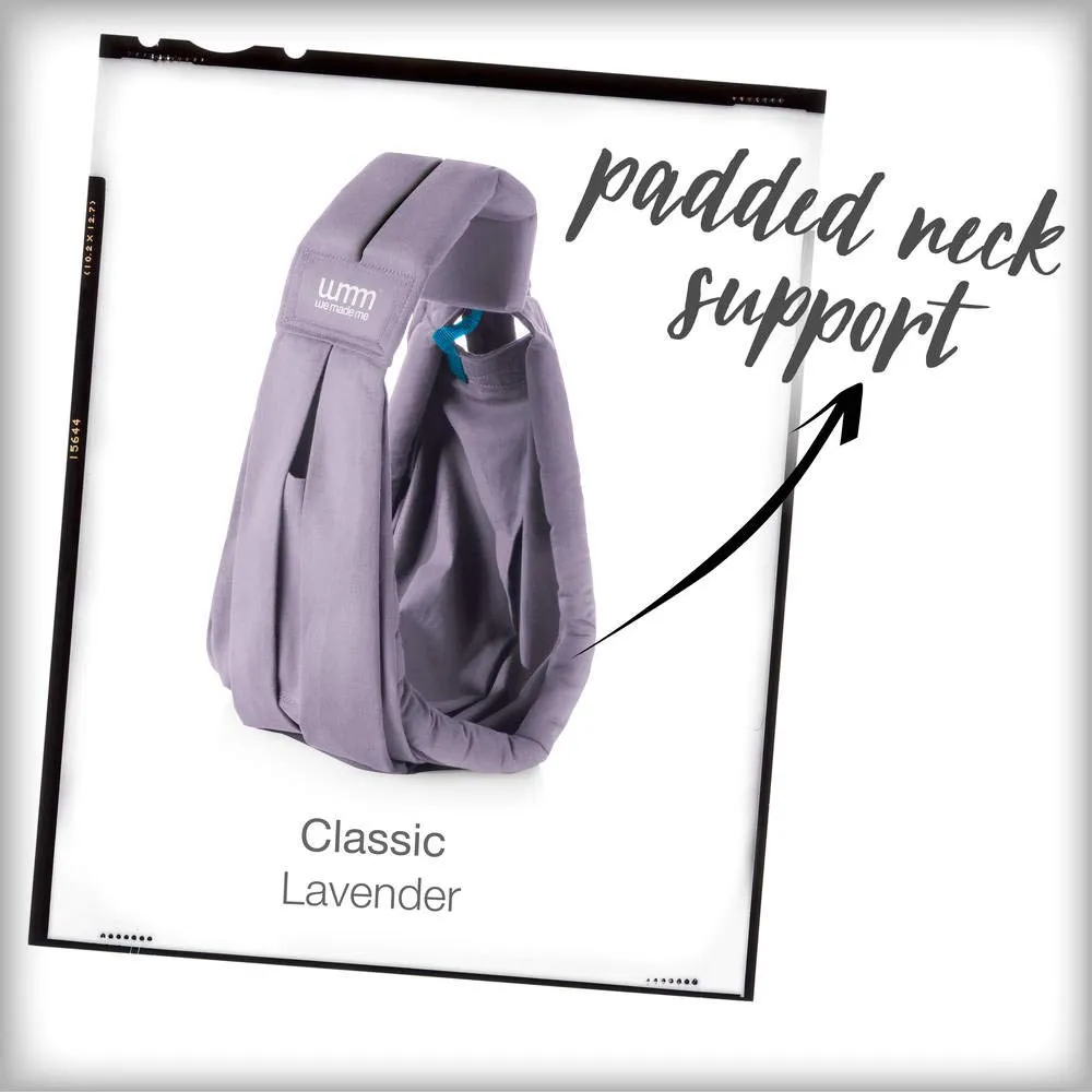 Diono We Made Me Smile Classic Baby Sling, Five Carry Positions, from 3.6-15.9kg, Lavender,20043-GL-03