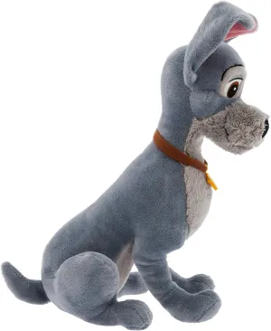 Disney Store Official Tramp Medium Soft Toy for Kids, Cuddly Character with Fuzzy Texture and Embroidered Details, Collar and Dogtag, Disney Plushy Suitable for All Ages.