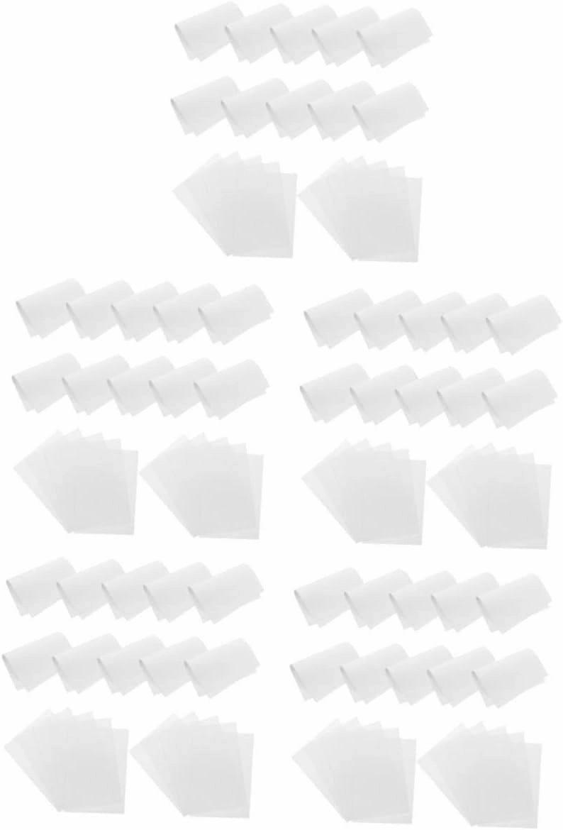 DOITOOL 5sets Boys and Girls-Friendly Marbling Paper Big Drawing Paper Sheets Ideal for Artistic Development 50sheets*5