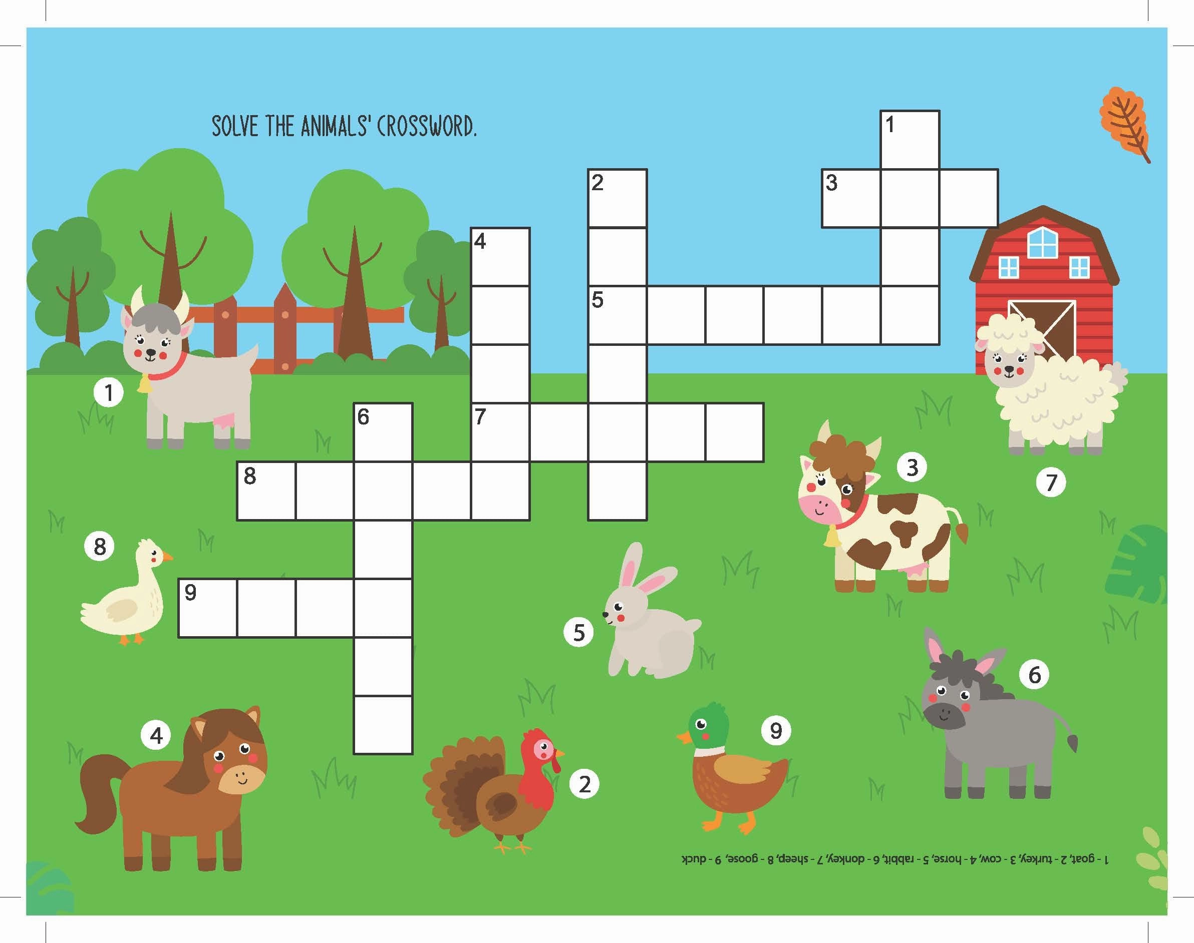 Dreamland Fun with Animals - An Activity & Colouring Book for Kids Ages 3 