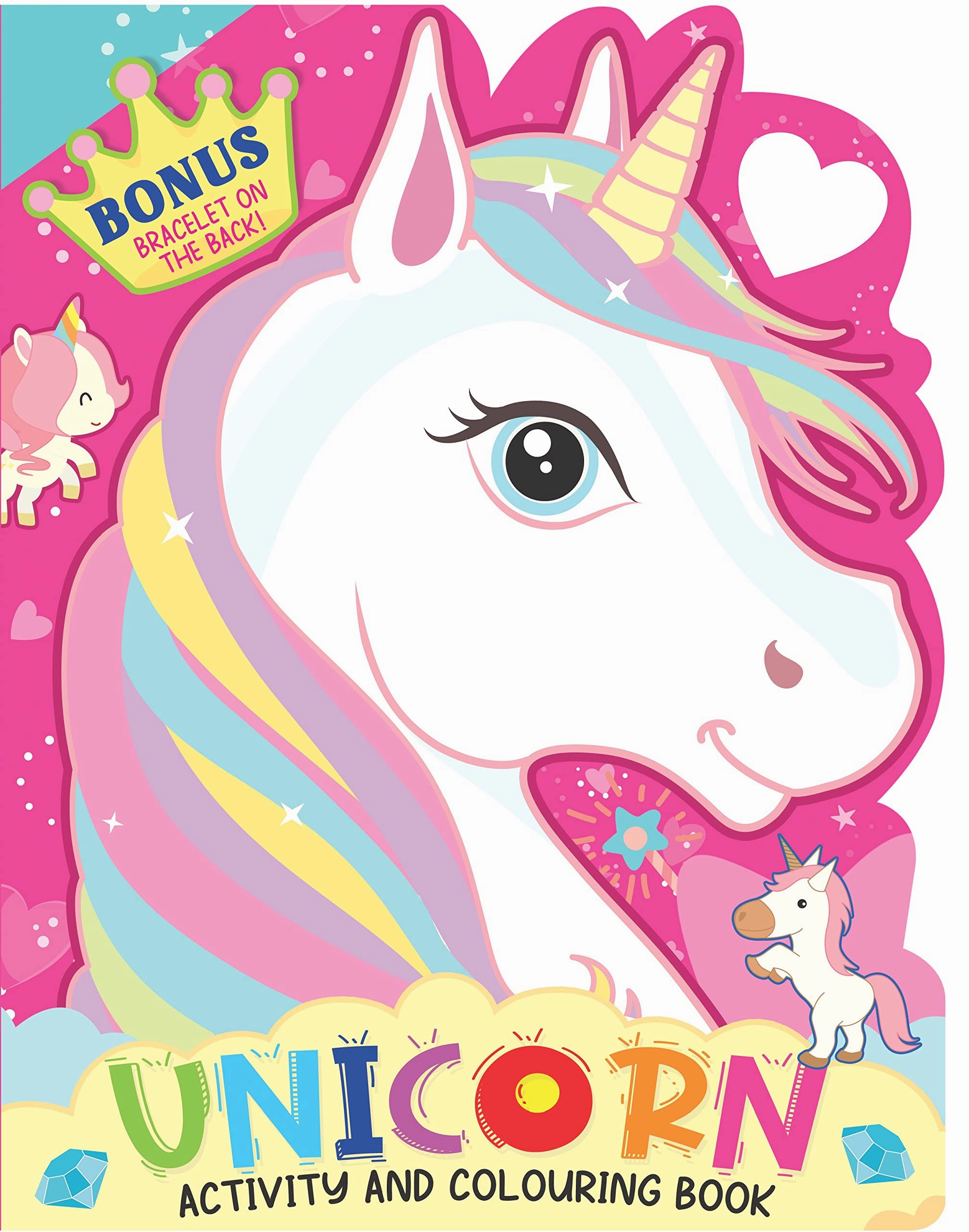 Dreamland Unicorn Activity and Colouring - An Activity Book for Kids Ages 2 