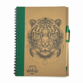 Eco Notebook & Pen Tiger - A5