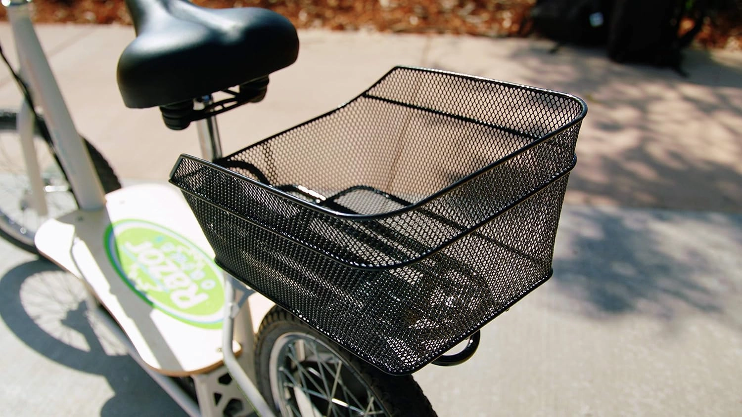 EcoSmart SUP Electric Scooter – 16" Air-Filled Tires, Wide Bamboo Deck, 350w High-Torque Hub-Driven Motor, Up to 15.5 mph & 15.5 Miles Range, Rear-Wheel Drive