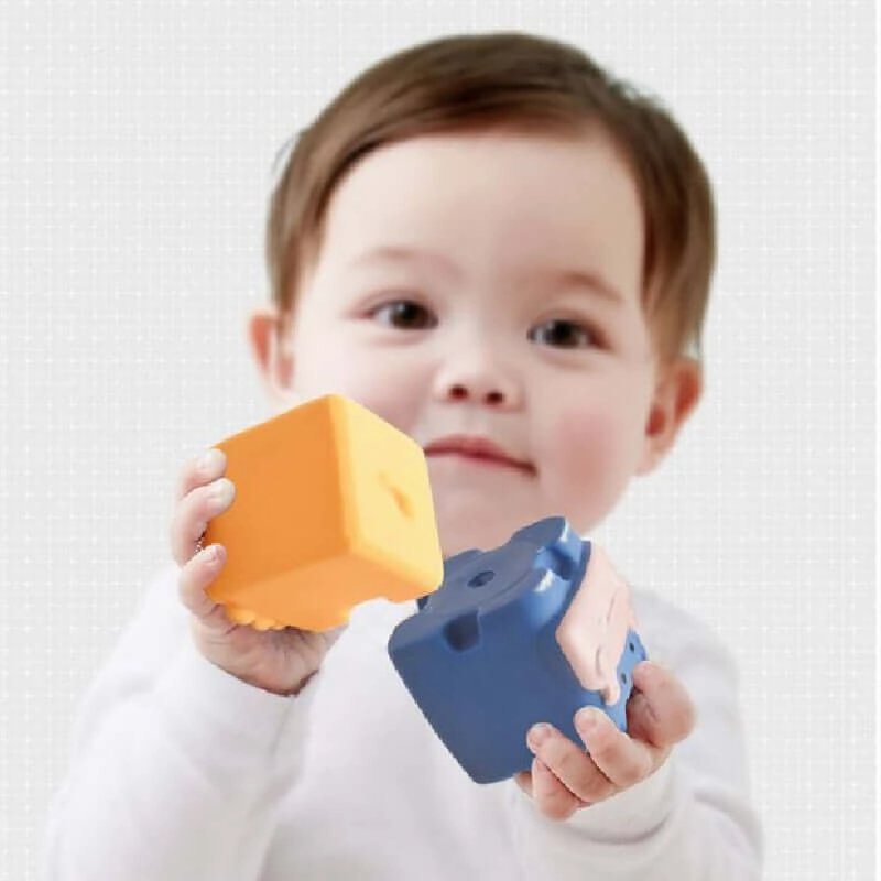 EcoWonder Soft Touch Cognitive Blocks Toy Set