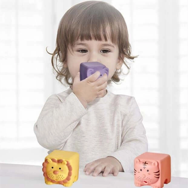EcoWonder Soft Touch Cognitive Blocks Toy Set