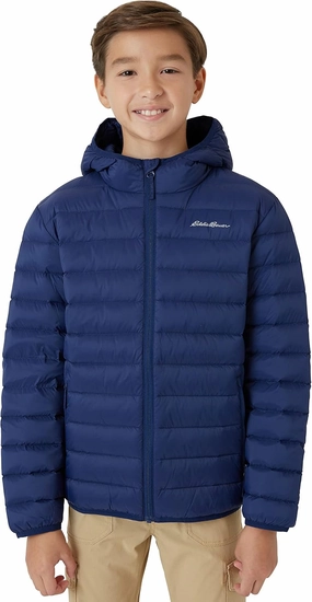 Eddie Bauer Boys' Jacket - CirrusLite Weather Resistant Down Coat for Boys - Insulated Quilted Bubble Puffer (3-20)