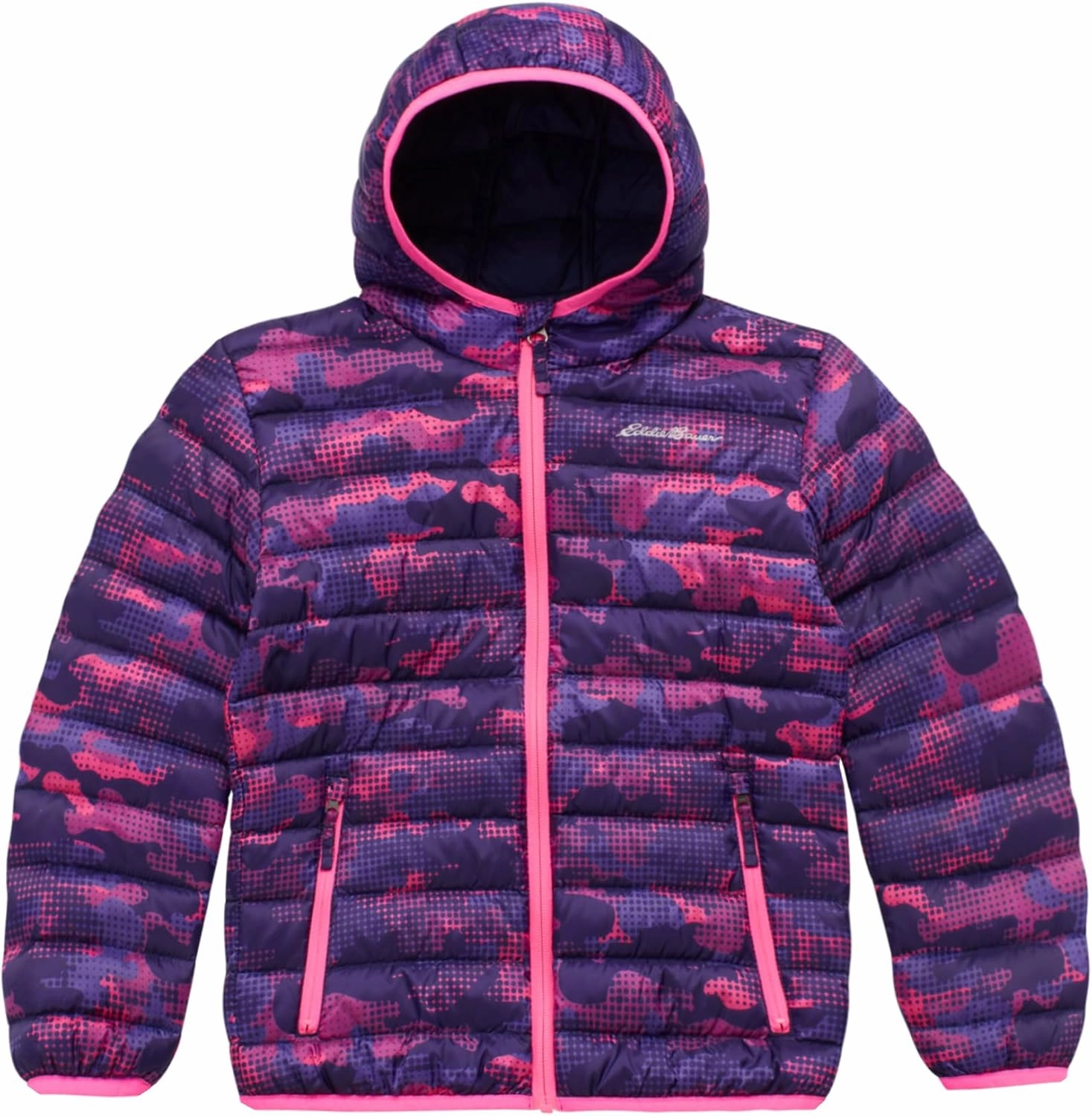 Eddie Bauer Girls' Jacket - CirrusLite Weather Resistant Down Coat for Girls - Insulated Quilted Bubble Puffer (3-20)