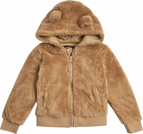 Eddie Bauer Toddler Zip Up Hoodie - Kids' Ultra Soft Sherpa Fleece Hoodie Sweatshirt for Toddler Boys and Girls (2T-4T)