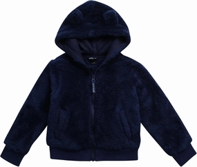 Eddie Bauer Toddler Zip Up Hoodie - Kids' Ultra Soft Sherpa Fleece Hoodie Sweatshirt for Toddler Boys and Girls (2T-4T)