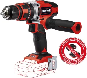 Einhell TE-CD Power X-Change 18-Volt Cordless 1/2-Inch, 390 Inch-Lbs, MAX 1500 RPM, Impact Hammer Drill/Driver w/ 21 1 1 Torque Settings, LED, 2 Speed Gearing, MAX 24000 Blow Rate, Belt Clip