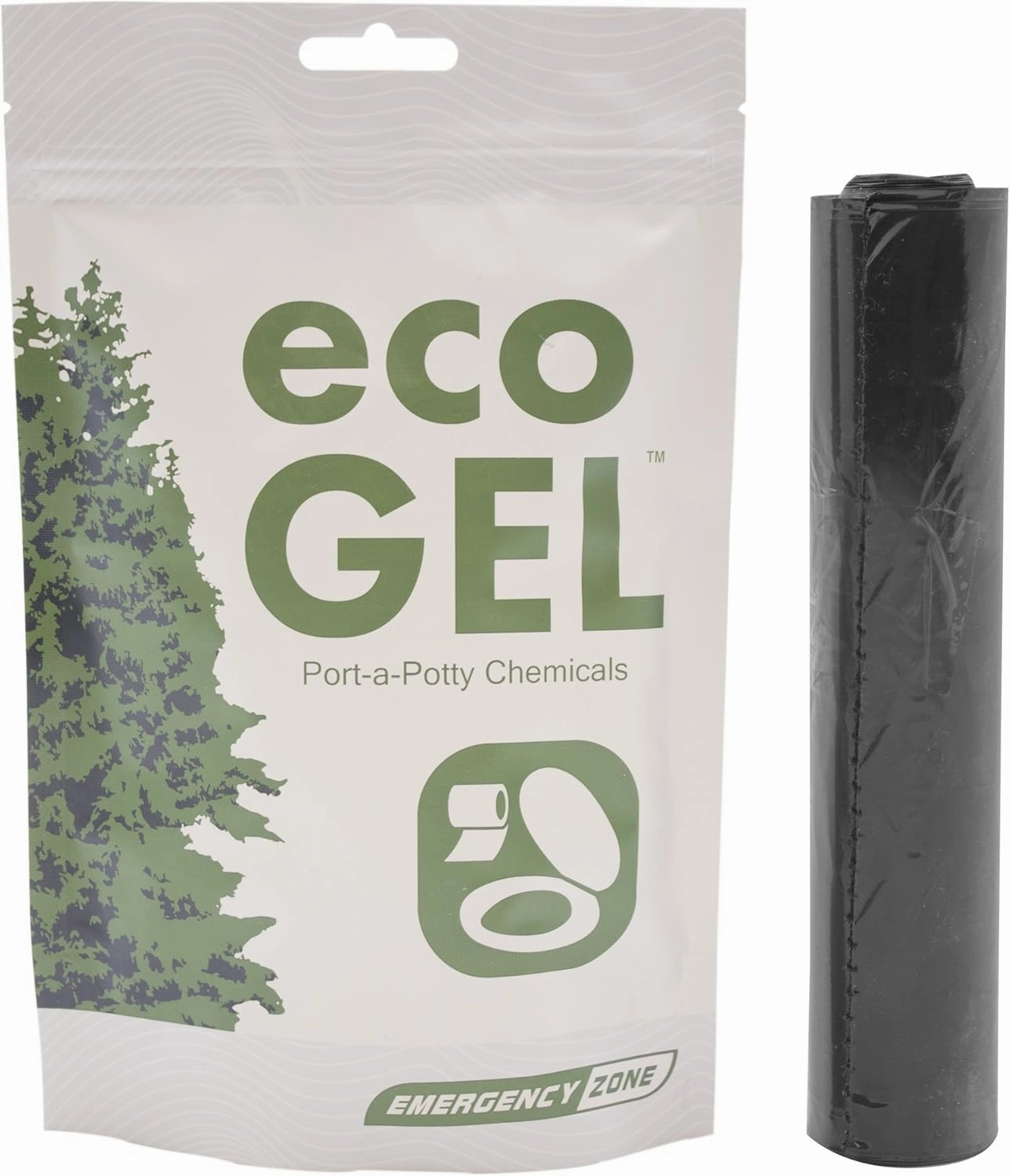Emergency Zone Eco Gel and Liner Refill Set. Pack of 2