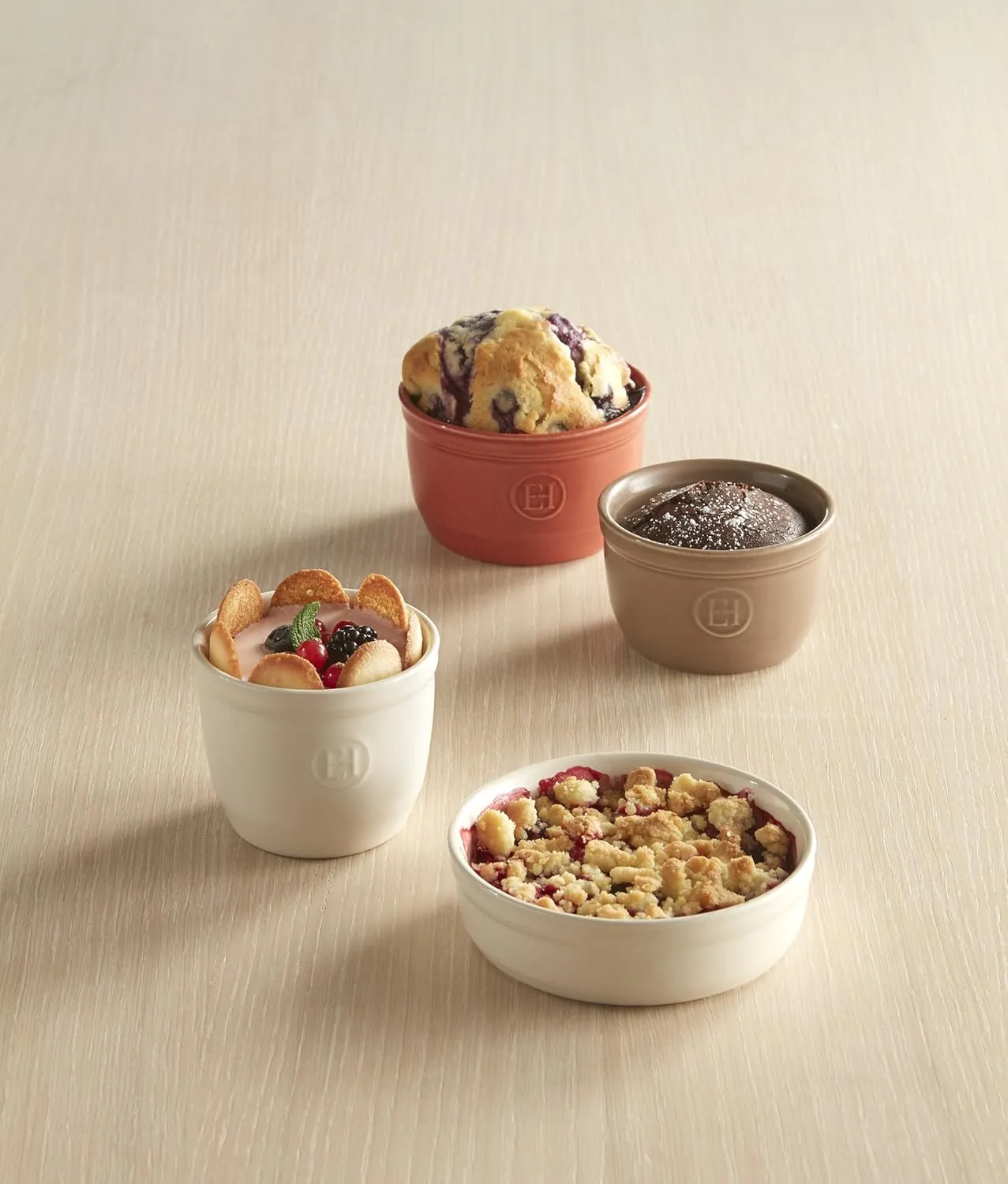 Emile Henry Creme Brulee Dish, Clay