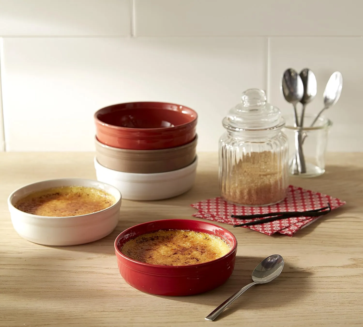 Emile Henry Creme Brulee Dish, Clay