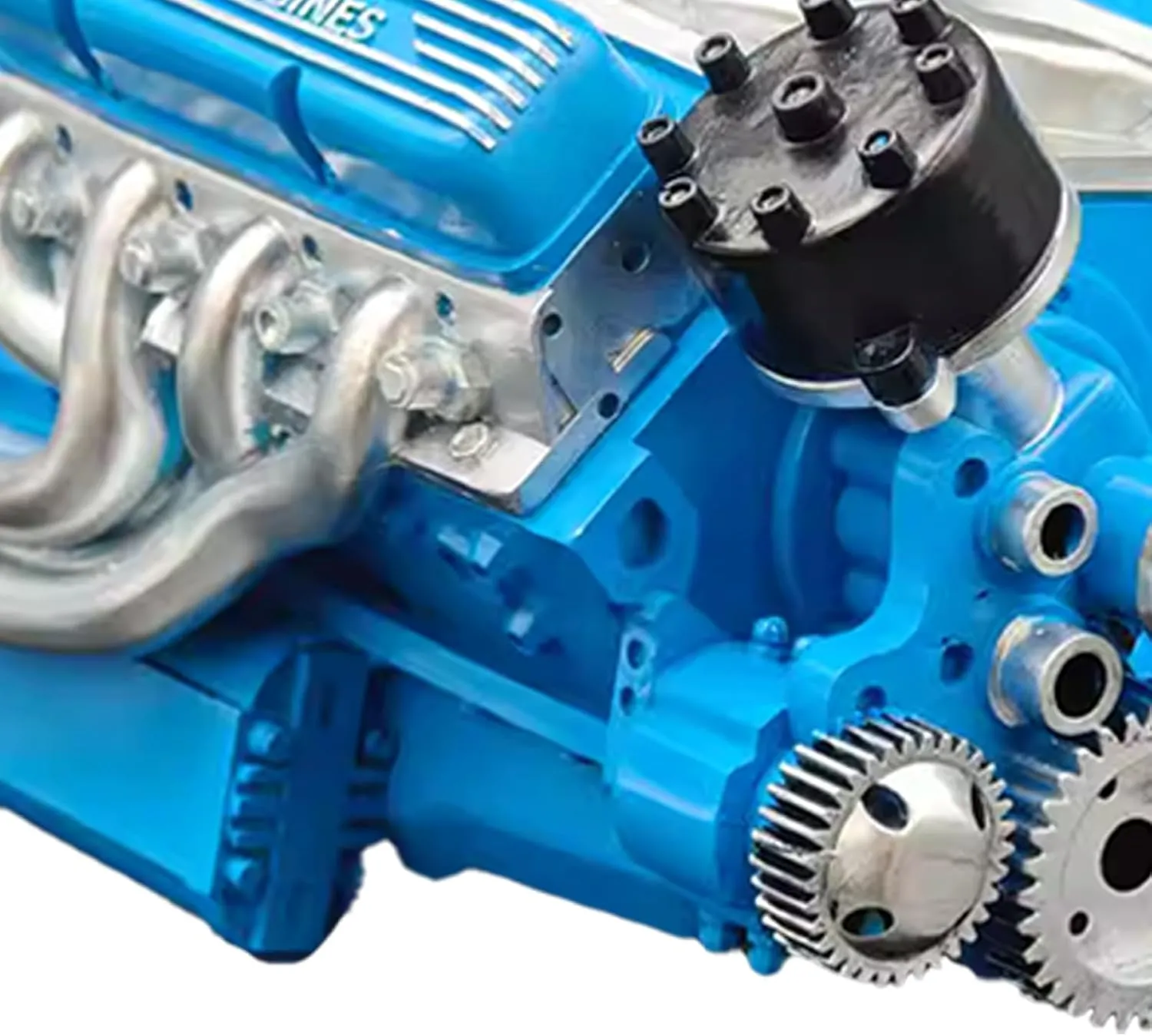 Engine Model Kit - Engine Kit Toy - Creative Resin Craft Desk Ornament for Display Home Garage Birthday Education Classroom Workshop Collector Workplace