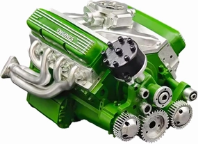 Engine Kits for Adults - Engine Kit Toy,Creative Resin Craft Desk Ornament for Display Home Garage Birthday Education Classroom Workshop Collector Workplace