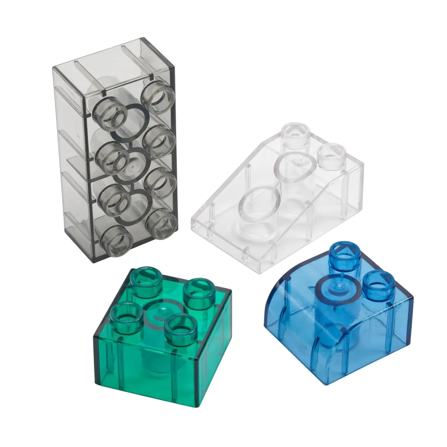 Excellerations Calming Color Building Bricks - 80 Pieces
