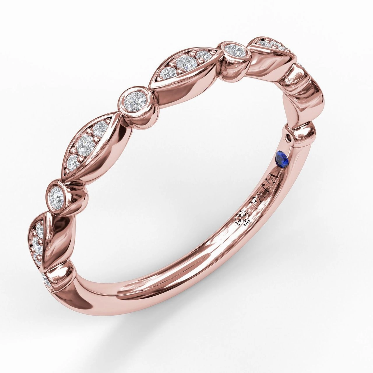 FANA Marquise Diamond Band W7157