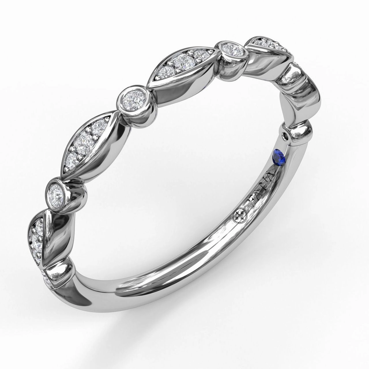 FANA Marquise Diamond Band W7157